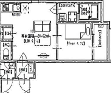 ｎｅｗカーサの間取り