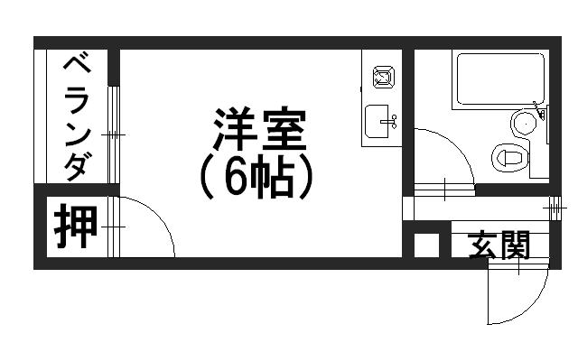 ベルメゾンナカムラの間取り