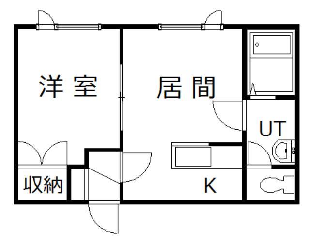 アベハイツの間取り