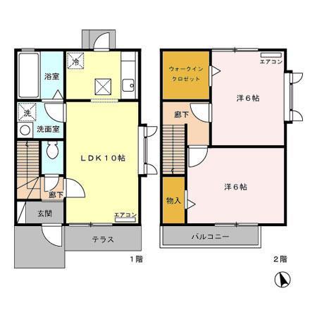 【アブシンベルＢの間取り】