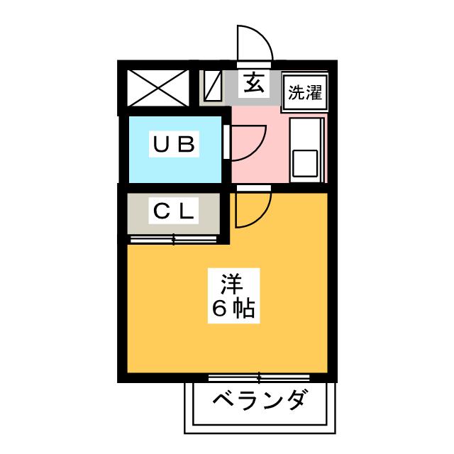 Ｎｉｎｅ　Ｌｅａｖｅｓ庄内通の間取り