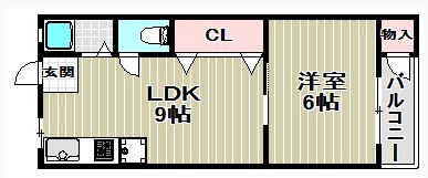 昭和町レジデンスの間取り