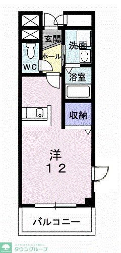 相模原市南区麻溝台のマンションの間取り