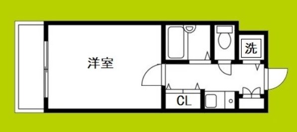 リーガル天神橋の間取り