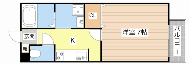 【フォンティーヌの間取り】