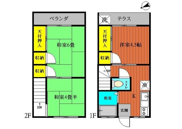 【テラス夏見の間取り】