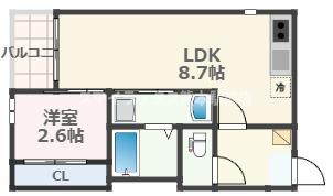 G-smart　Comodoの間取り