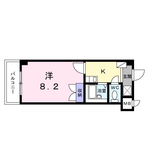 知多市新知のマンションの間取り