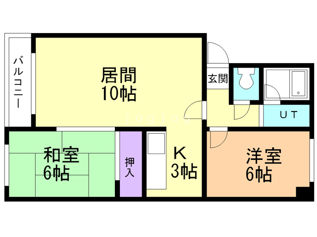 サンライズマンション１の間取り