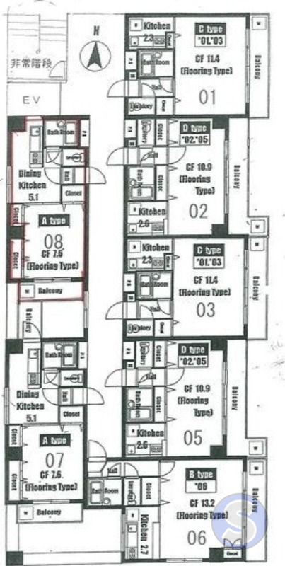 【京都市東山区南木之元町のマンションのその他】