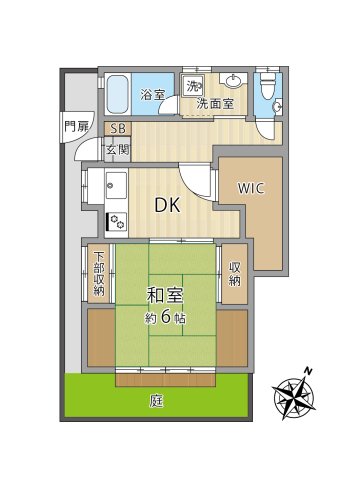 成田東1丁目アパートの間取り