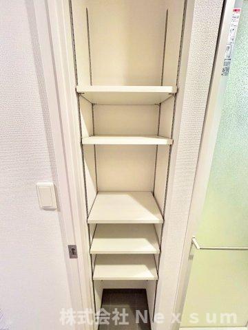 収納　専用の収納スペースです