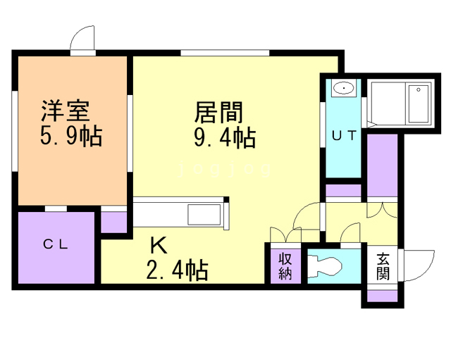 Ｎｏｒｆｉｎｏ　ｎｉｓｈｉａｓａの間取り