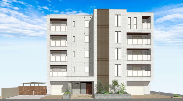 建物外観　完成予想図