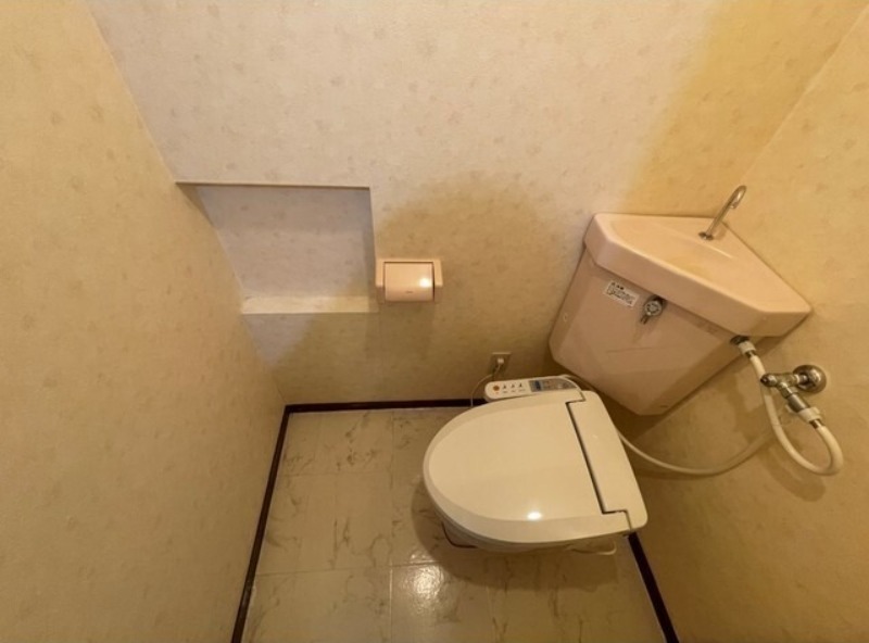 トイレ　図面と現状に相違がある場合には現状を優先