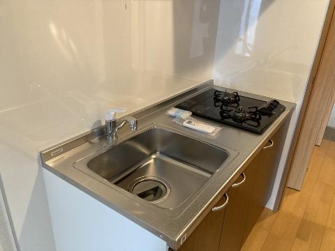 キッチン　2口ガスコンロ