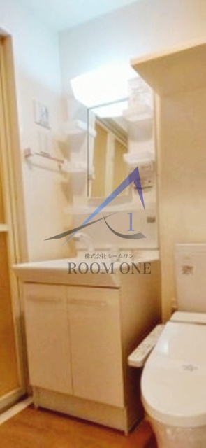 洗面設備　洗面台です。