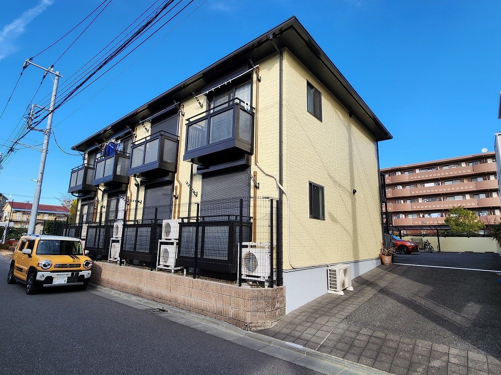 建物外観　パーシモンコートＢ棟　ＮＴＴインターネット対応