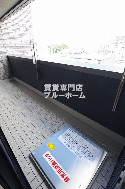 バルコニー　広いバルコニーです！