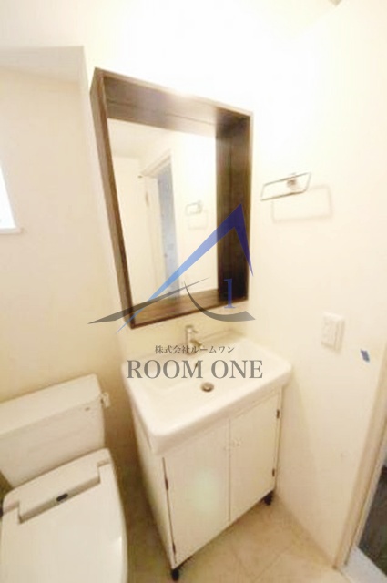 洗面設備　洗面台です。