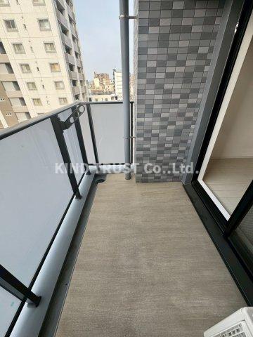 バルコニー　広々としたバルコニーです