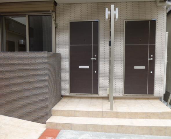 玄関　落ち着いた玄関です