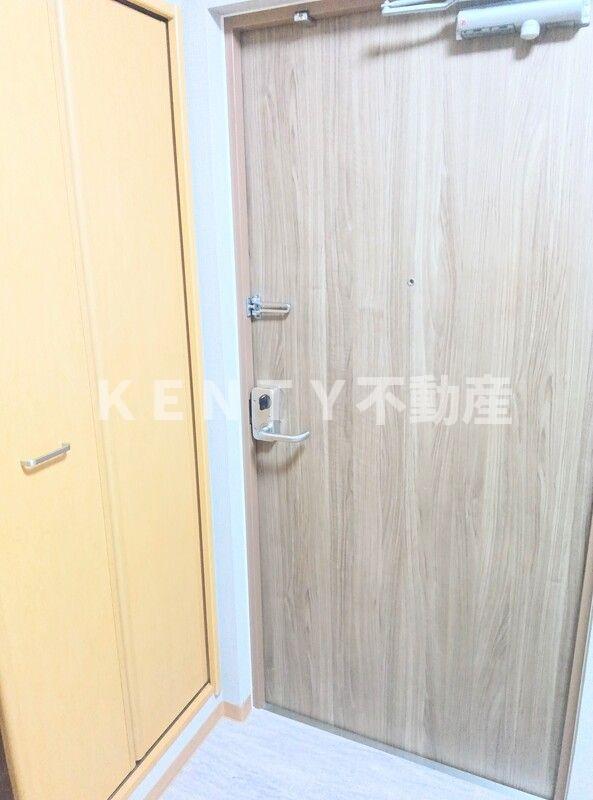 玄関　明るい玄関です