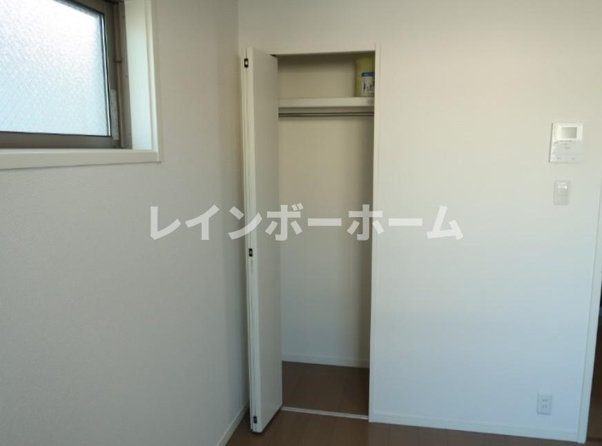 収納　たっぷりとした収納スペースです