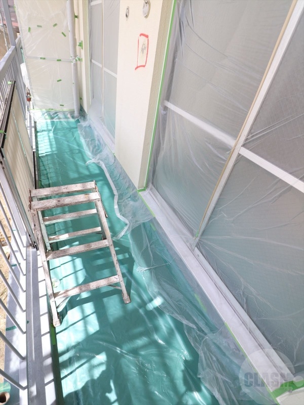 バルコニー　日当り良好