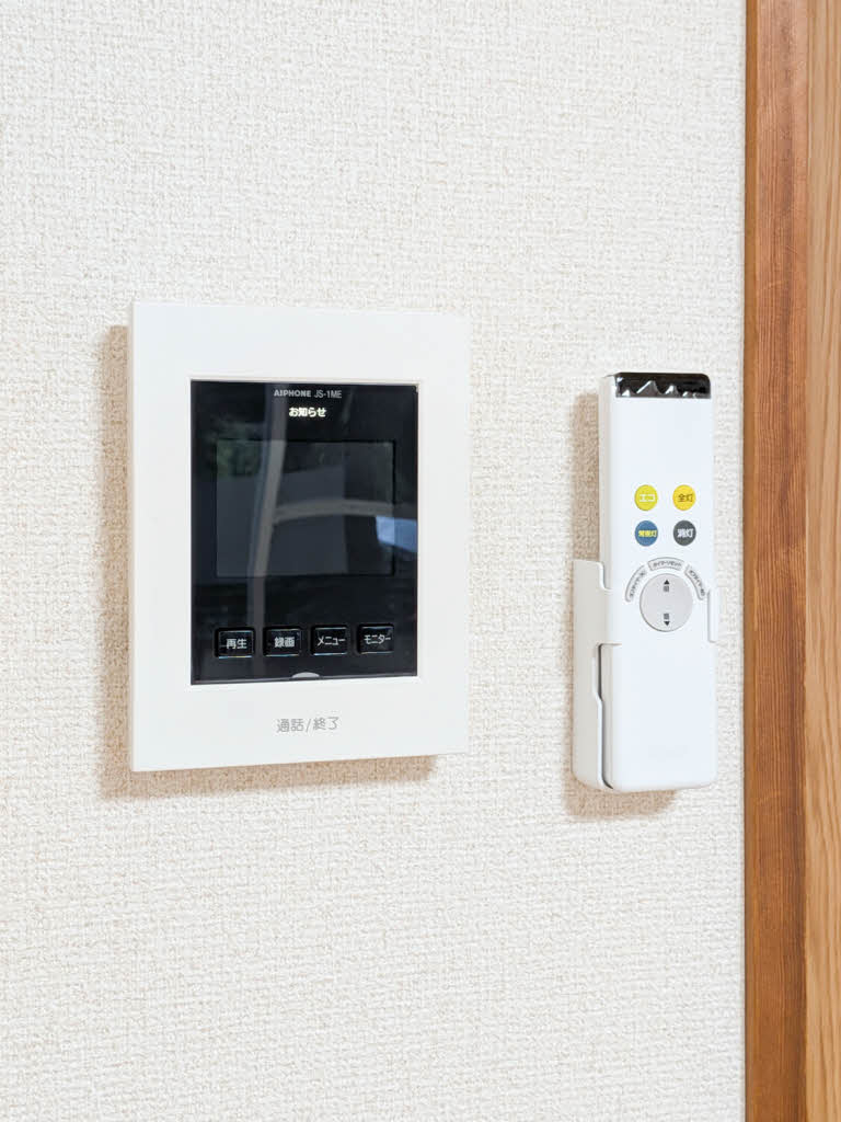 セキュリティ　ＴＶモニターホン付きで安心♪