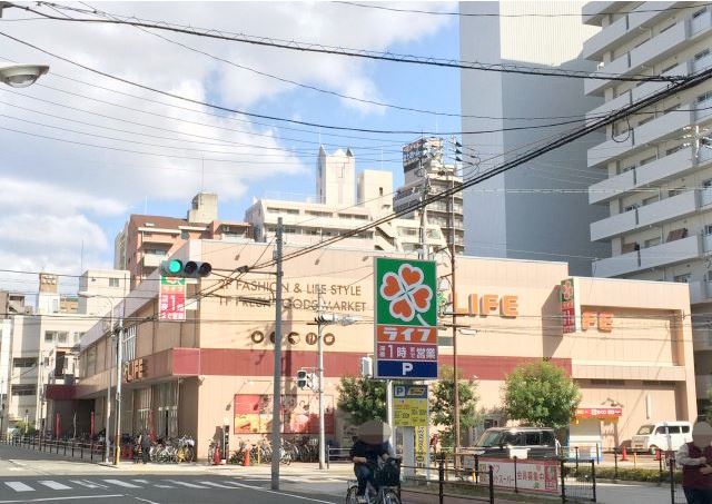 スーパー　ライフ下寺店（スーパー）まで416m