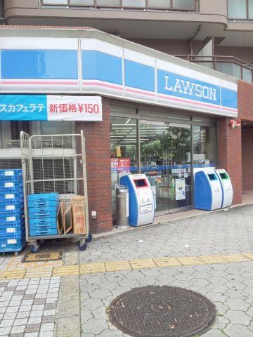 コンビニ　ローソン四天王寺店（コンビニ）まで345m