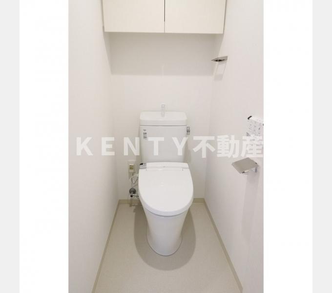 トイレ　ゆったりとした空間のトイレです