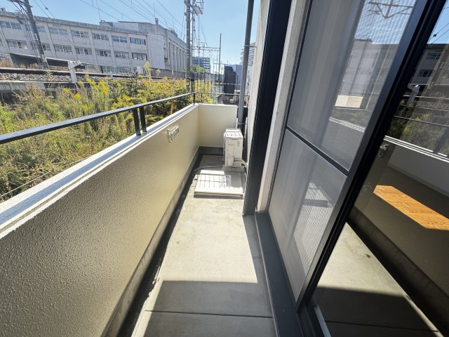 バルコニー　落ち着いた時間を過ごせるバルコニーです
