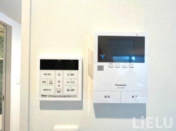セキュリティ　モニタ付きインターホン完備※201号室の写真になります。
