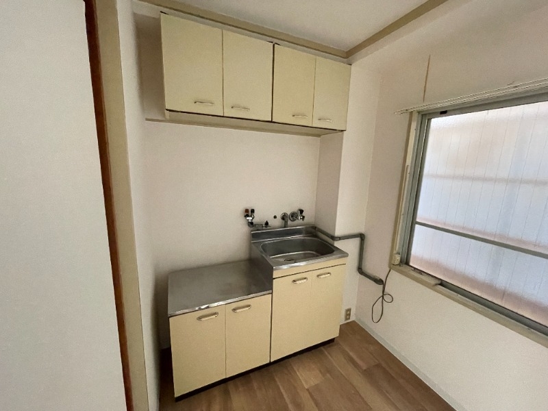 キッチン　２口コンロ設置可能です！