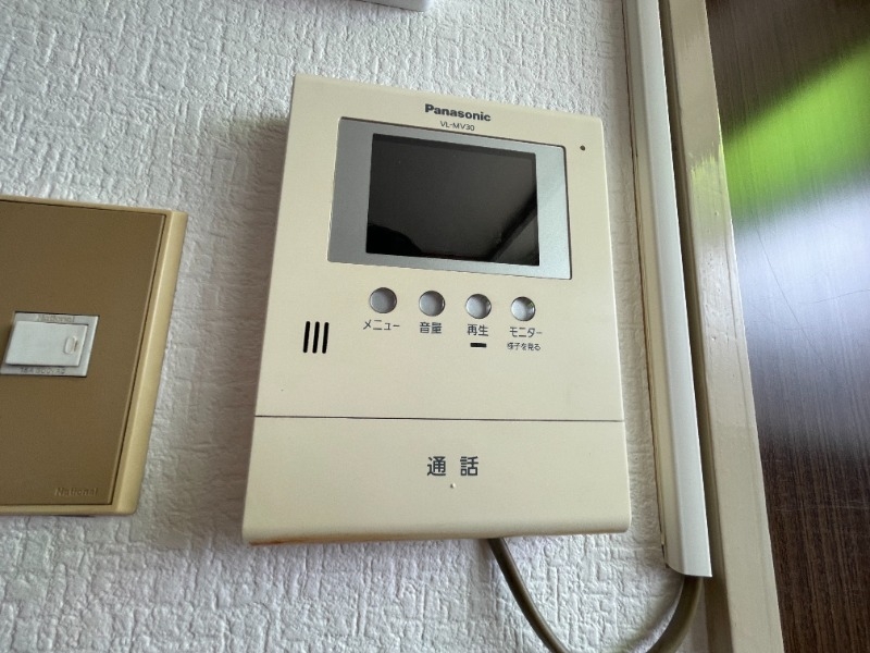 セキュリティ　ＴＶモニター付きで安心です！