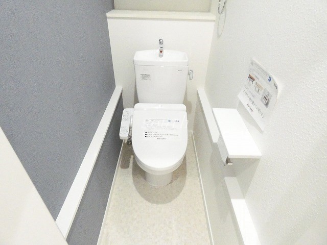 トイレ　ウォシュレット付きのトイレ