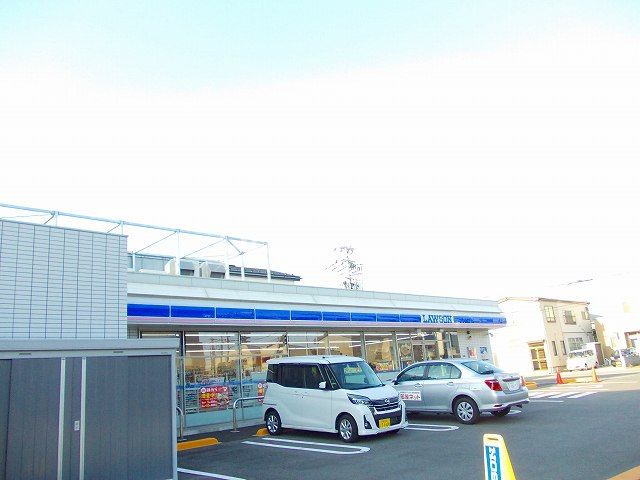 コンビニ　ローソン 秋田土崎港中央五丁目店（コンビニ）まで429m