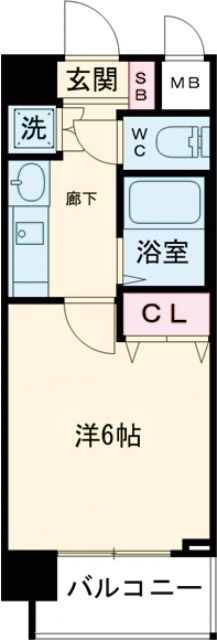 プレサンス京都御所東の間取り写真