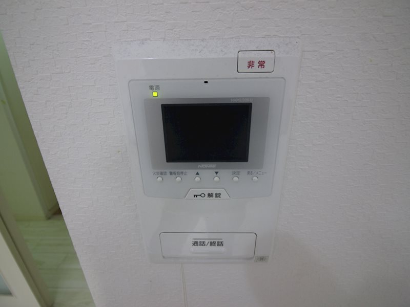 セキュリティ　同物件別部屋写真