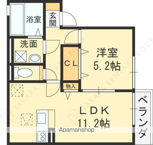 ドミール本町の間取り写真