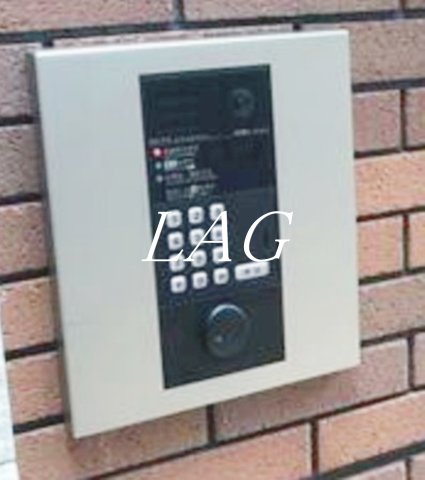 セキュリティ　オートロックです。
