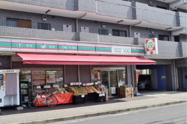 コンビニ　ローソンストア100　川崎中野島店（コンビニ）まで309m