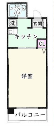 佐竹コーポの間取り写真