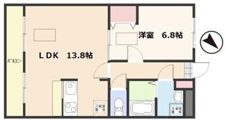 ファミリア富里の間取り写真