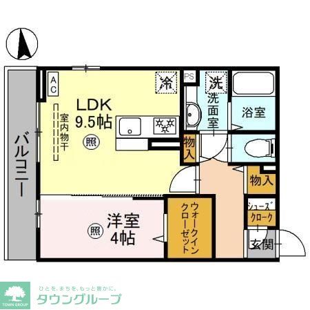 ミライフハウス栄町の間取り写真