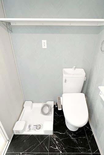 都営浅草線 中延駅 徒歩8分 5階建 築3年のトイレ写真