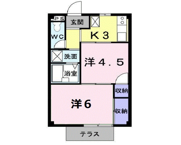 シャルマン新道の間取り写真