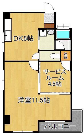 シェリール井堀通りの間取り写真